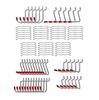 Multipurpose 114pcs Pegboard Hook Collection with Bins Accessory for Streamlineds Storage In Kitchen and Workspaces