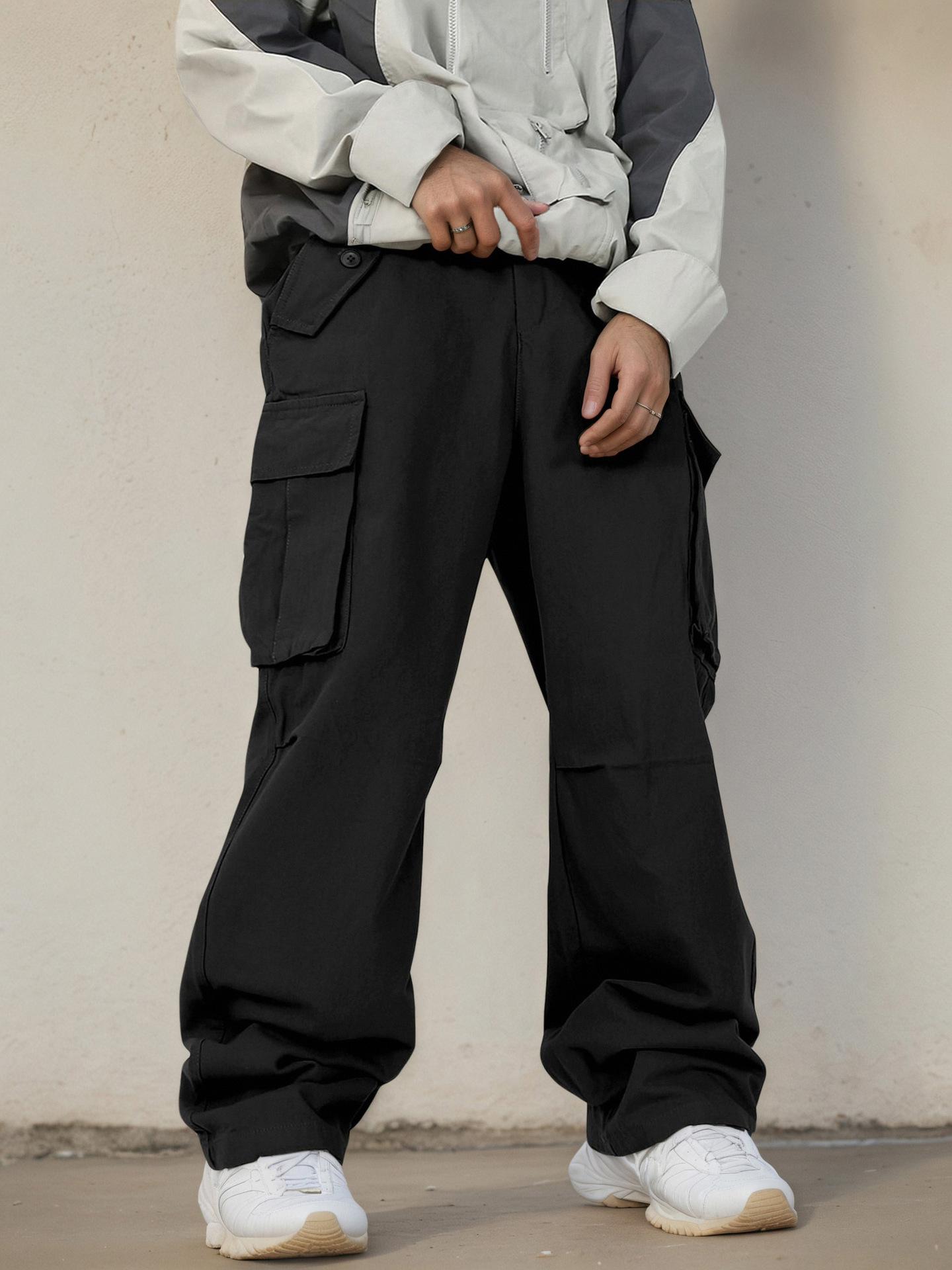 

Тактические брюки для мужчин Легкие Многокарманные Армейские Брюки Карго Рабочие Брюки Мужские Брюки для Активного Отдыха Трекинга Пешего Туризма Повседневные Брюки Свободного Кроя XXL чёрный