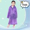 Children's Reusable EVA Raincoat