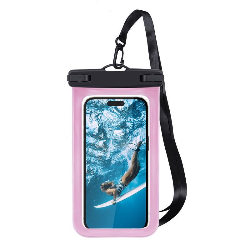 IPX8 Waterproof Touch-Enabled PVC Phone Pouch Universal 6.7-inch