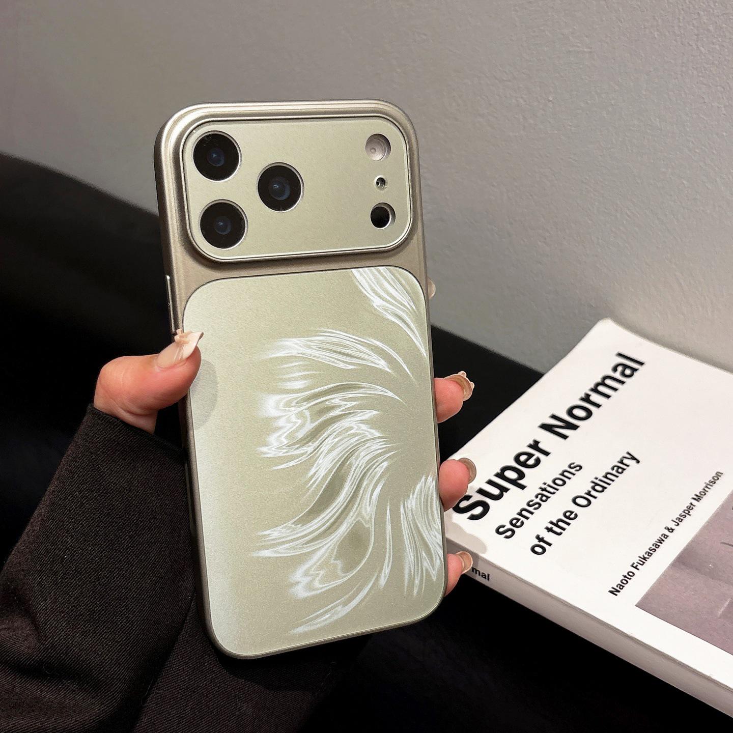 

Gauze Nine-Tailed Fox Pattern Phone Case Compatible with iPhone Models 14 to 17 Pro Max 16 Pro Max