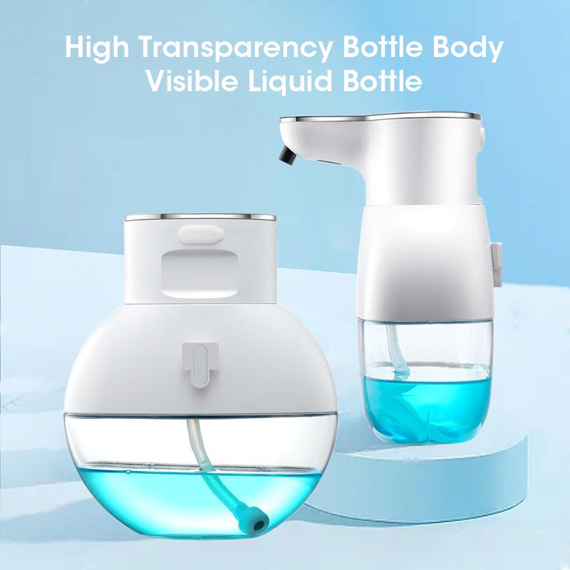 Automatic Touchless Motion Sensor Soap Dispenser 420ml Wall Mounted Liquid Dispenser for Kitchen and Bathroom Home