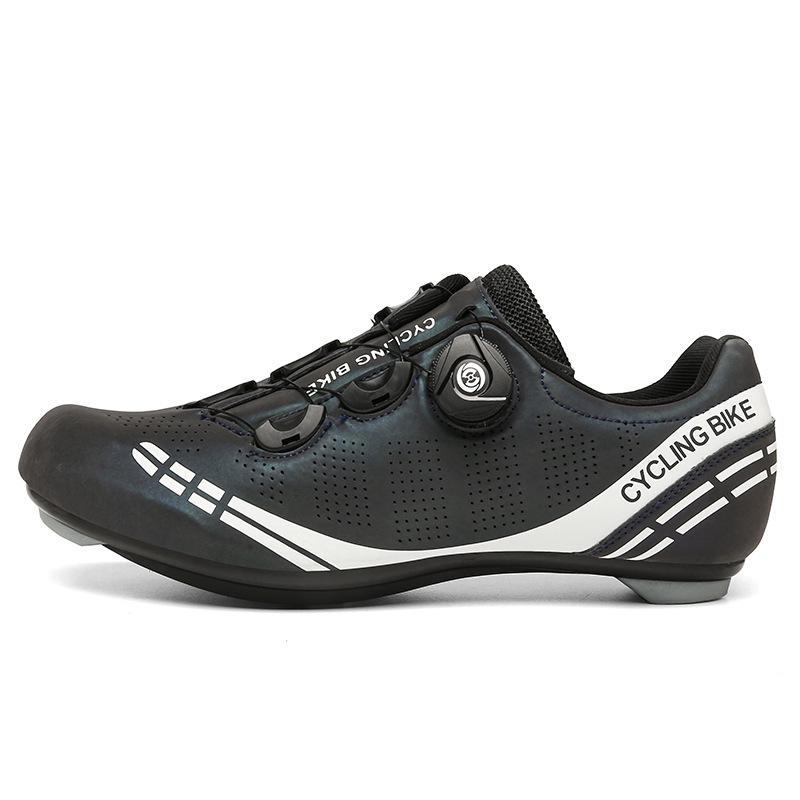 New Bicycle Riding Shoes Mountain Bike Lock Shoes Unlocked Shoes Spinning Bicycle Hard-soled Cycling Shoes Men and Women