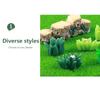 10Pcs Mini Resin Simulated Grass Pile Moss Micro Landscape Decoration Crafts Micro Landscape Garden Decoration Accessories