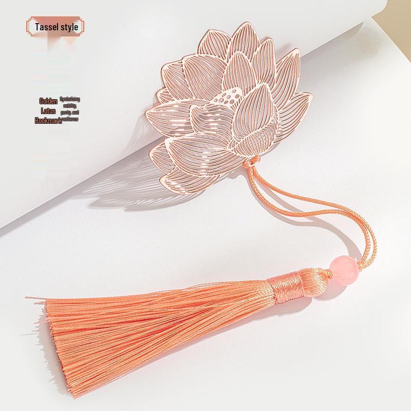 Klassisches chinesisches Metall-Lesezeichen - Belohnung für Grundschüler & Geschenk für Lehrer, Inspiriert von nationalem Stil und Design des Palastmuseums