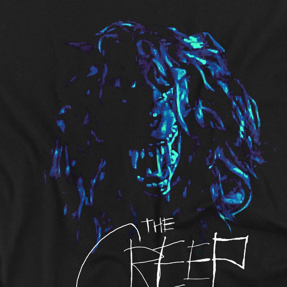 The Creep Tapes Unisex Adult Wolf Mask T-Shirt