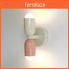 Nordic Style Wall Sconce With Pvc Shade And Led Light For Bedroom And Living Room Decor