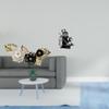 Nordic Leaves Wall Art Sculpture And Camera Statue Resin Ornament Unique Decorative Prop for Dining