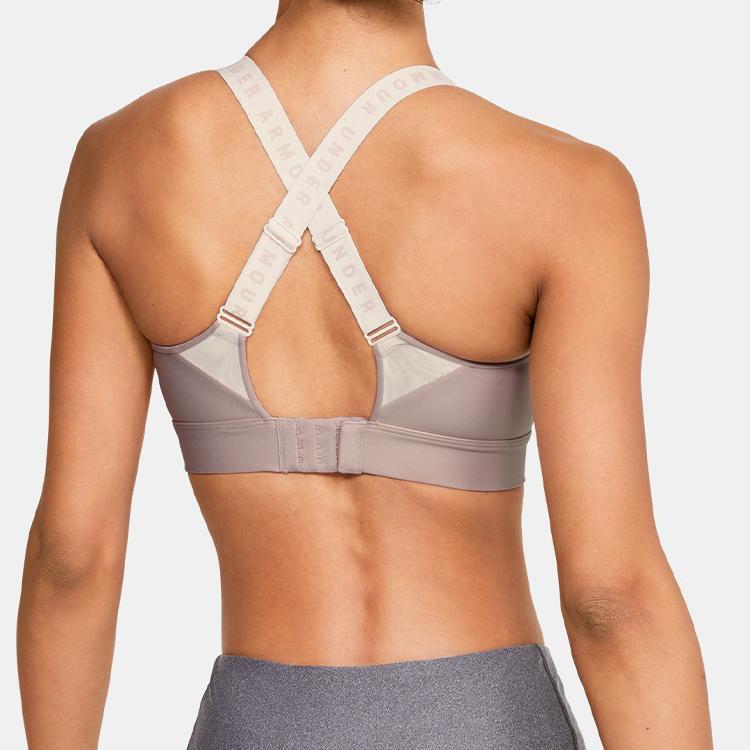 Under Armour Infinity High-Intensity Training Sports Bra Women Underwear Rush-Pink 1351994-667