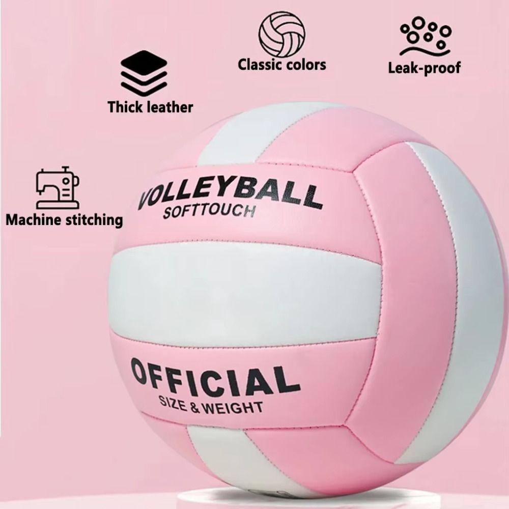 Indoor Practice Outdoor Beach Volleyball Fine Stitching Volleyball Training Ball  Team Sports