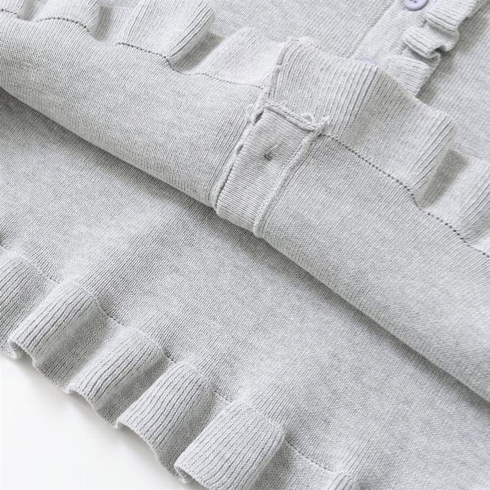 2025 Spring/Summer Women's Sleeveless Layered Knit Top - Simple, Versatile, Round Neck Design