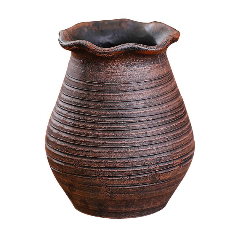 Retro Ceramic Floor Vase & Pot Ornament