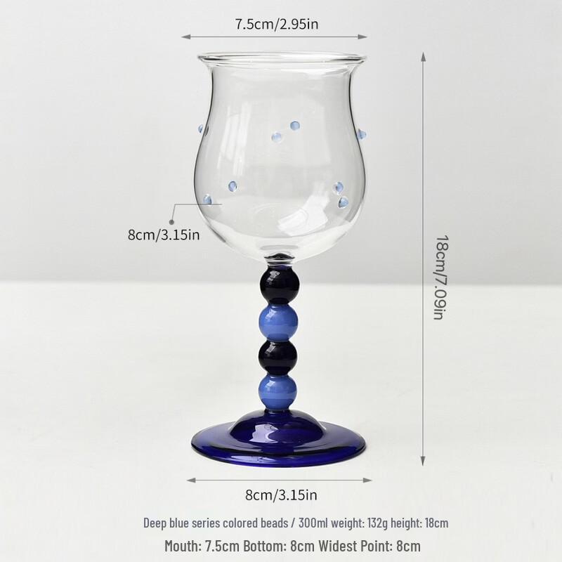 

Shangqi French Retro Beaded Cocktail Glass