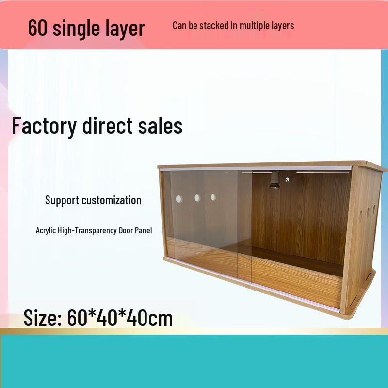 Multi-Layer Guinea Fowl Brooder & Warmer Cage for Chicks and Hamsters with Front Opening