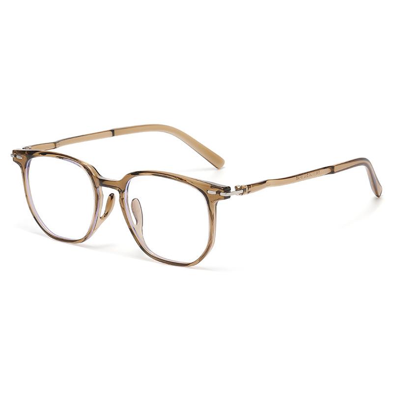 Classic Square Anti-blue Light Glasses Men Women Ultra Light TR90 Computer Glasses Male Daily Decoration Eyeglasses