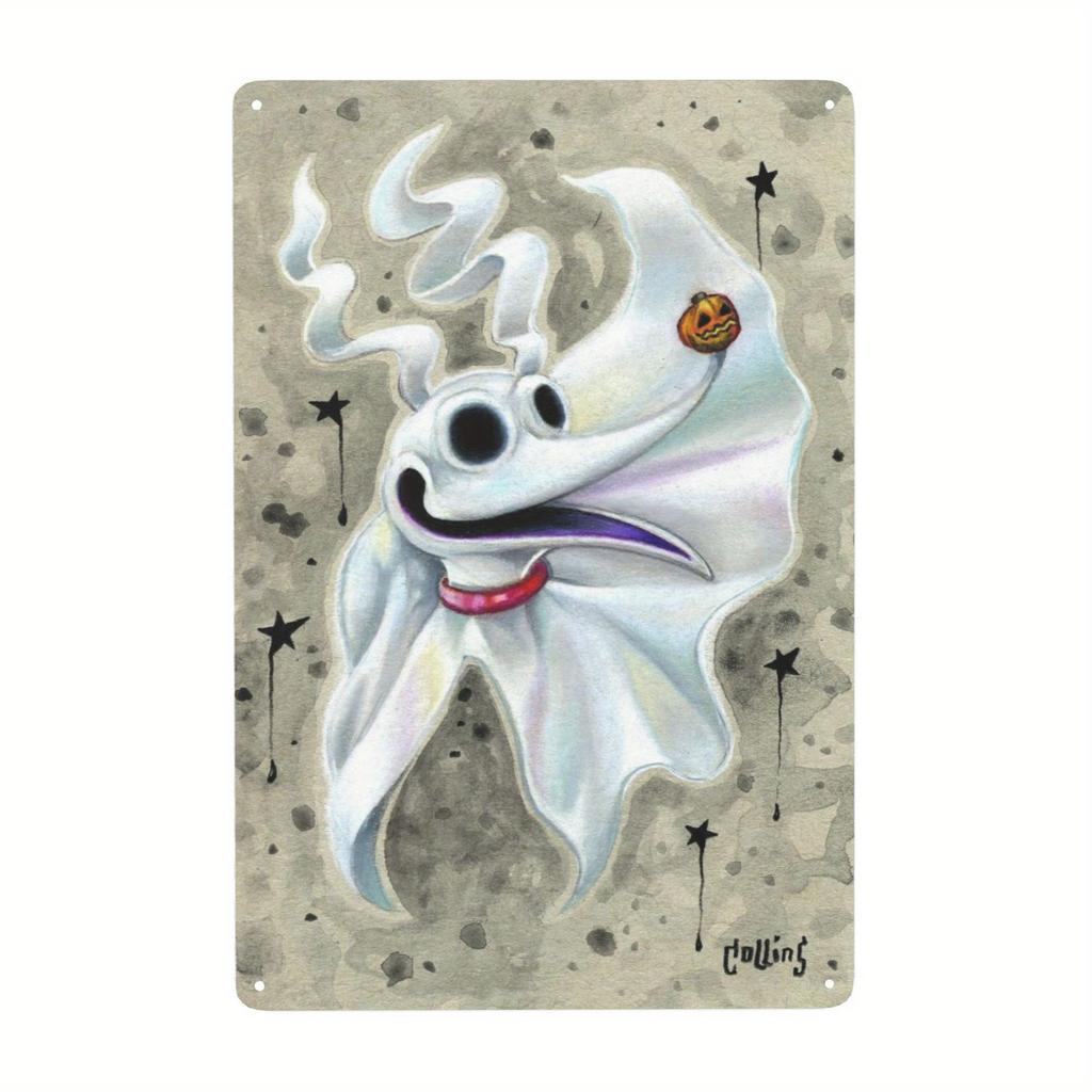 Miniso The Nightmare Before Metal Signs Wall Decor Tin Signs Captain Metal Poster Decor for Bar Pub Club Wall Decoration