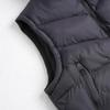 Men's Reversible Hooded Down Cotton Vest - Trendy, Loose, and Thick for Autumn/Winter