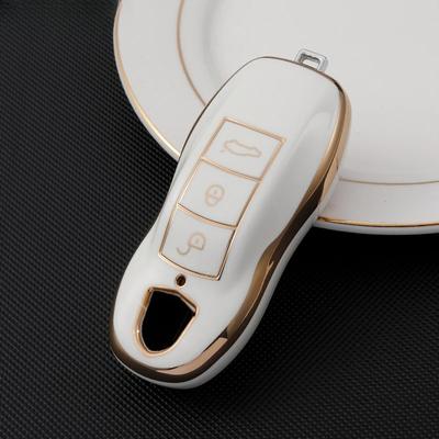 For Porsche Cayenne 958 Macan 911 Panamera 996 991 Boxster 987 997 2019 2020 TPU Car Key Case Cover Key Shell Accessories