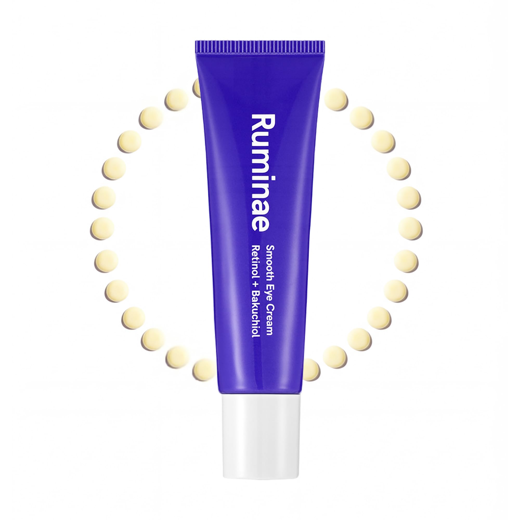 

Ruminae Retinol Cream with Eye and neck pore suitable for sensitive Korean 0.1% Bakuchiol, 30ml. care, care, firming, anti-aging, skin. cosmetic.