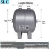 Horizontal Air Compressor Vacuum Buffer Tank - Small Energy Pressure Receiver