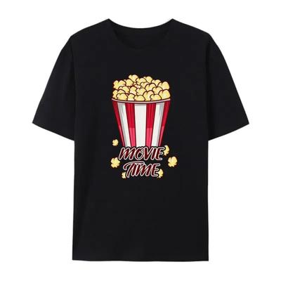 Funny Movie Time Movie Goer Gift WomesT Shirt Retro Goth Hipster Y2k Streetwear Creative Fashion Leisure Aesthetics Shirt