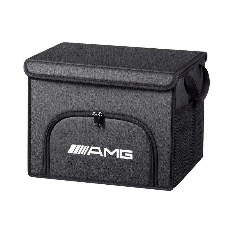 Compatible Storage Box for Mercedes-AMG Vito, SL-Class, CL-Class, V-Class, EQS, EQC Car Trunk.
