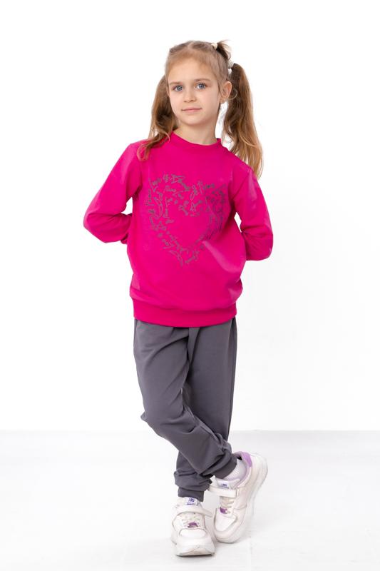 Girls' Sportswear Set with Sweatshirt and Joggers Any season 6063-057-33-7-1 HC