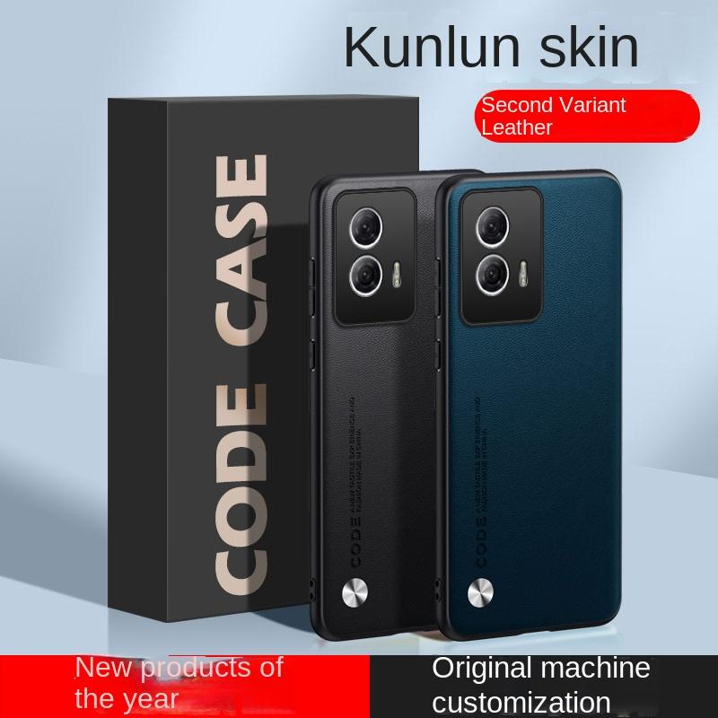 For Motorola Edge 50 Fusion Case Soft Vegan Leather Grain Slim Protective Back Cover Case For Motorola Edge 50fusion Phone Shell