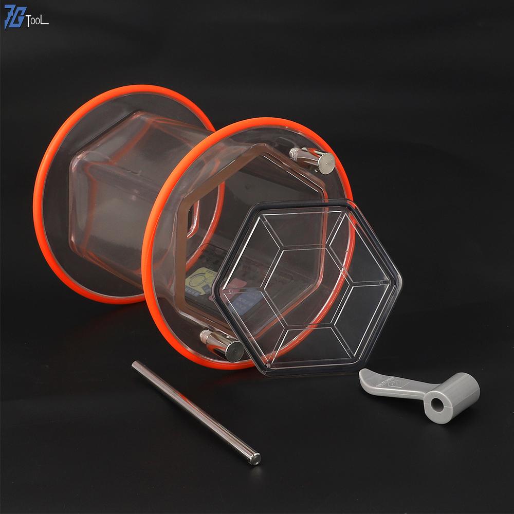7gtool Rock Polishing Rotary Drum/bucket for KD/KT-6808 Tumbler, Jewellery Polisher Jewelry DIY Tool