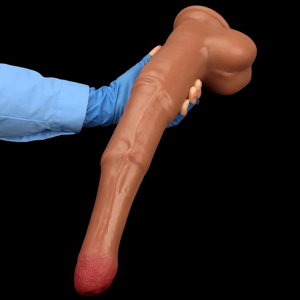 Silikon Po-Stöpsel Dildo Masturbator für Frauen Sexspielzeug Riesiger Dildo Fisting BDSM Strap-on Penis Großer Schwanz