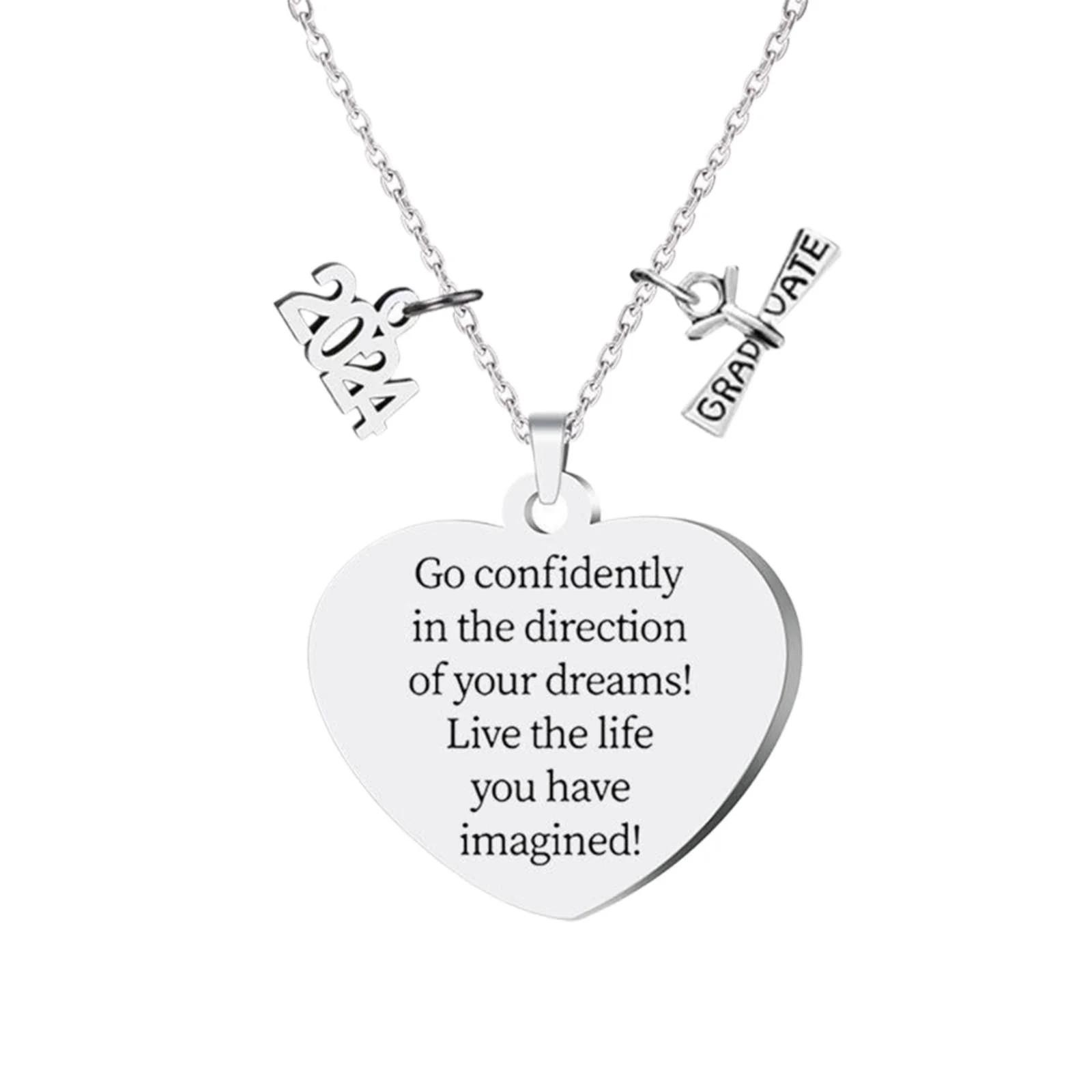 

Подарки на выпускной для нее, Подарок на выпускной вечер, Вдохновляющие подарки на выпускной из колледжа/школы, Изготовлено из нержавеющей стали One Size