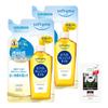 Softymo White Cleansing Oil, Also Suitable for Eyelash Extensions, Refill Set of 2, 210+210mL with Bonus