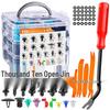925-Piece Car Body Fasteners Kit: Snap Fasteners, Rivets, Fender Screws & Accessories
