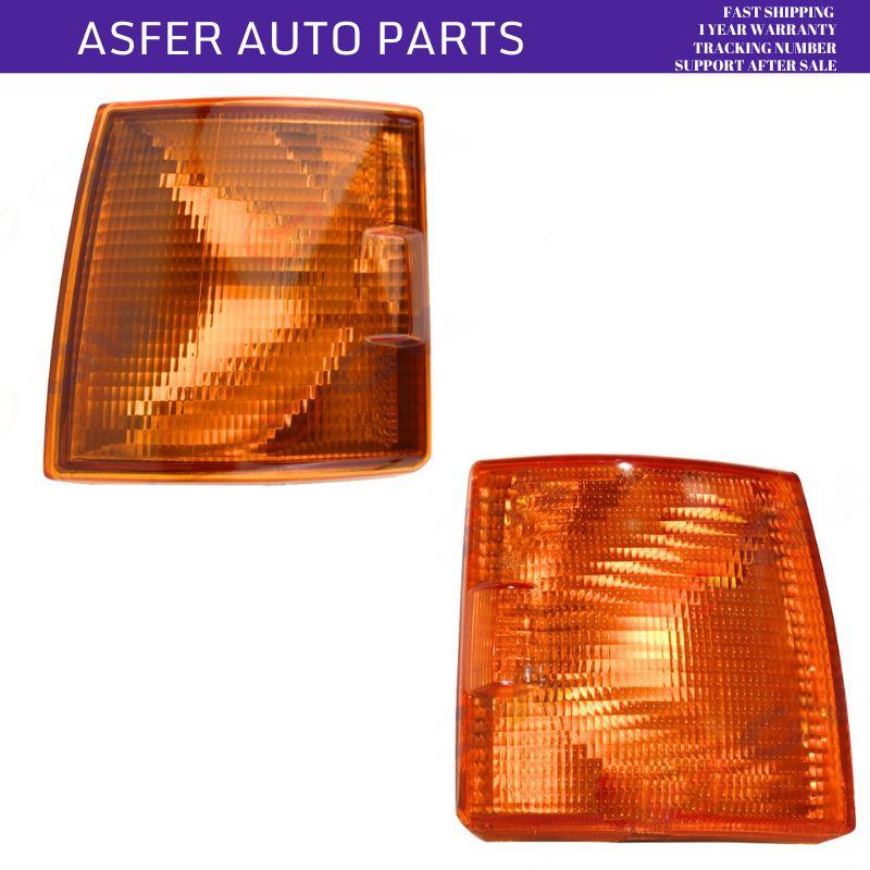 Turn Signal Indicator Light Left and Right, Set of 2, Side, Yellow for Volkswagen Transporter T4 (1991-2004) OEM 701953050 701953049
