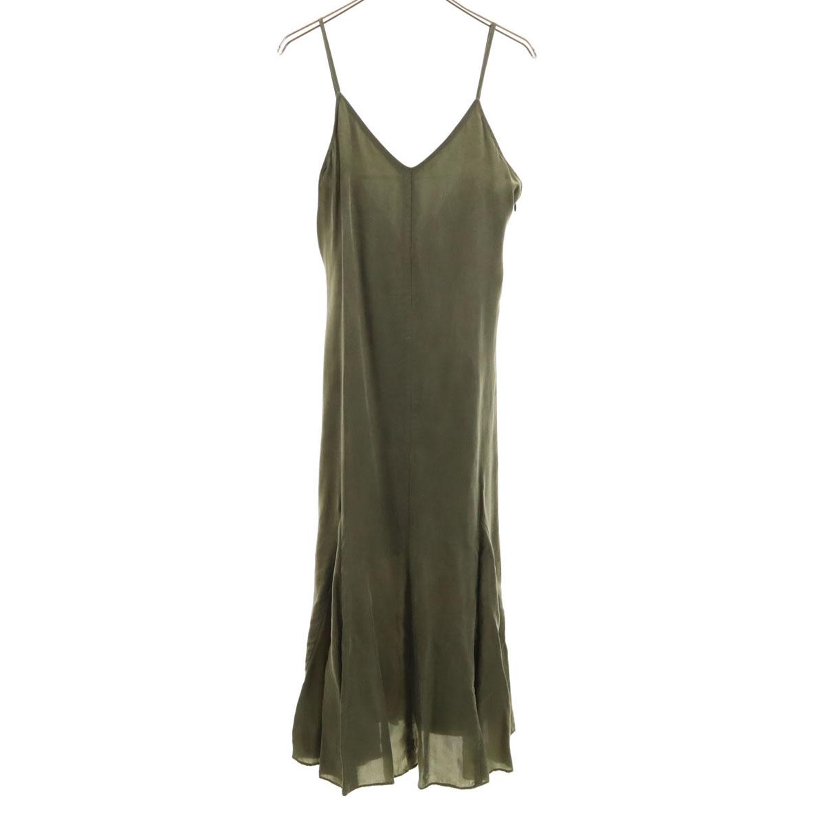 

SLOBE IENA Cami one piece khaki Women Used