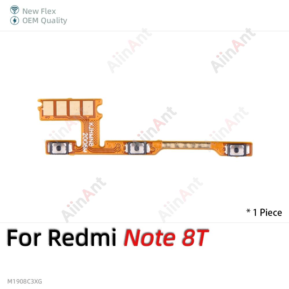 OEM Up Down Button Mute key Switch On Off Volume Power Flex Cable For Xiaomi Redmi Note 6 7 8 9 7A 9A 9T 8T 9s 9C 9i Pro Max 5G