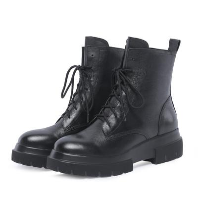 Women Genuine Leather Boots Plus Size Fashion Handmade Autumn Classic Women's Short Boots
