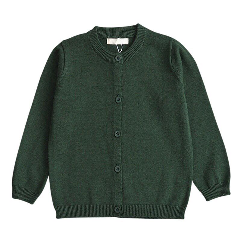 Candy Colors  Autumn Winter Baby Girls Boys Knitted Cardigan Sweater Kids Cotton Baby Children Clothing Outerwear