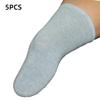5Pcs Thick Cotton Amputee Stump Socks Breathable Seamless Residual Limb Sleeve Soft Skin-Friendly Pressure Relief Wrap For Below