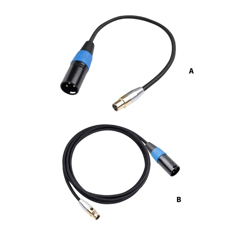 High Fidelitys XLRs Female Male Balanced Cable Double Shielding Noise Cancelling For Studio Equipment And Home Theater Systems