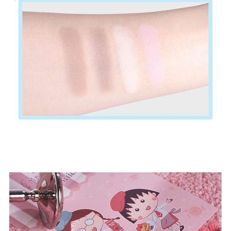 VEECCI - Freely Painted Highlighter & Shading Palette Chibi Maruko Chan Edition - 2 Types