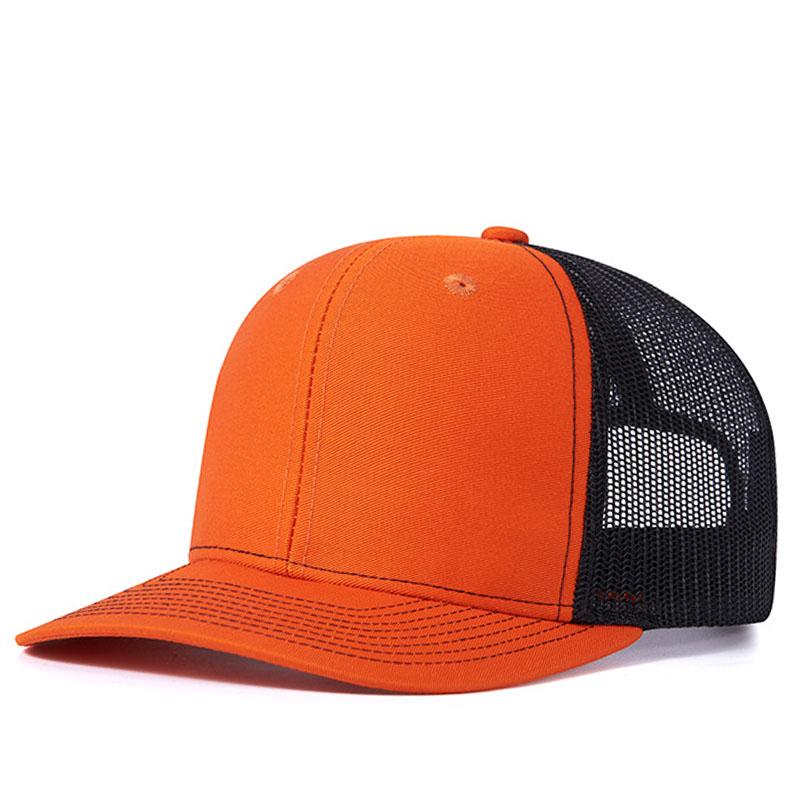 Custom Embroidery Logo Baseball Cap Summer Breakable Net Blank Truck Caps Men's Women Text Letter Richardson Hats Custom Logo
