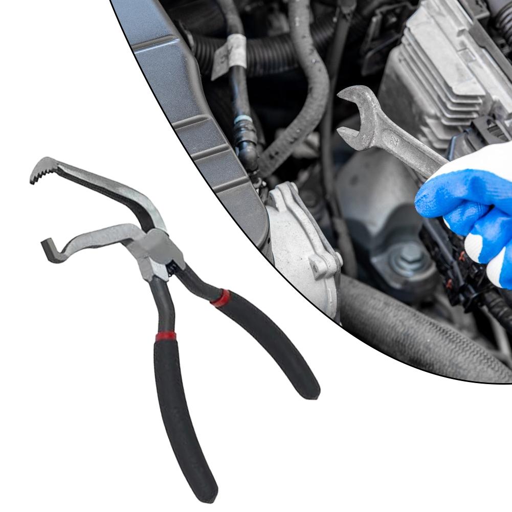 1pcs Automotive Electrical Connector Disconnect Pliers Removal Pliers 65 Degree 31*3*13cm Automotive Tools Supplies