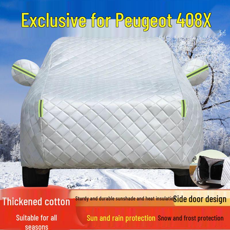 

Dongfeng Peugeot 408X All-Weather Car Cover: Sun Protection, Rain & Dust Proof, Heat Insulation, Thick Sunshade Cloth Full Cover. Peugeot 408X