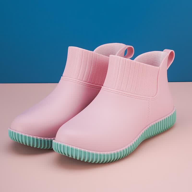 Women s Fashion Mid-Calf Rain Boots 37