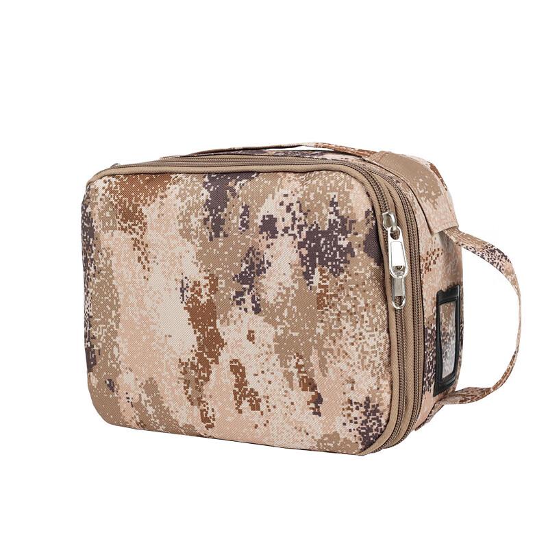 9517 Camouflage Stainless Steel Outdoor Camping Lunch Box One Size