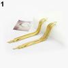 Women Party Cocktail Wedding Snake Chain Tassel Dangle Post Back Linear Earrings