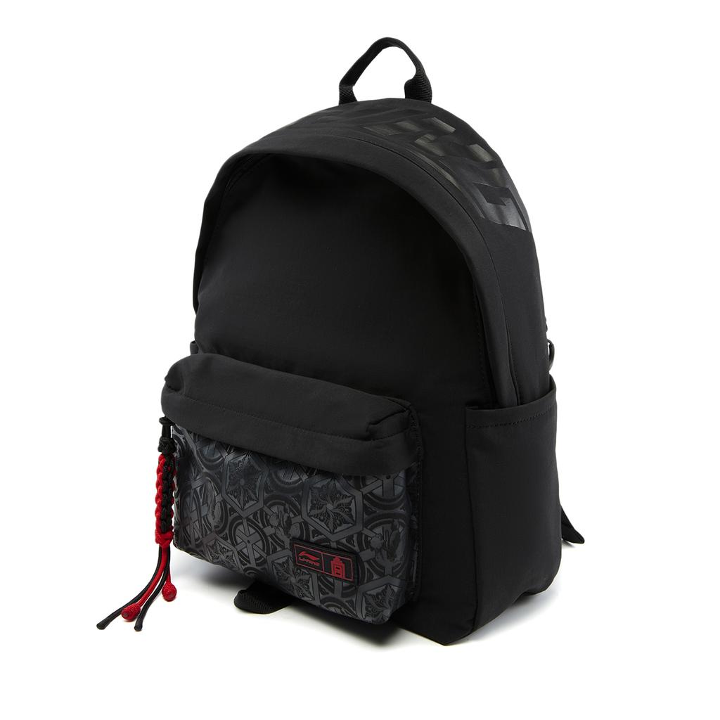 Li Ning × Forbidden City Collaboration Chinese Culture Series Sports Fashion Casual Versatile Brand Logo Nylon Backpack Unisex backpack ABSV273-1