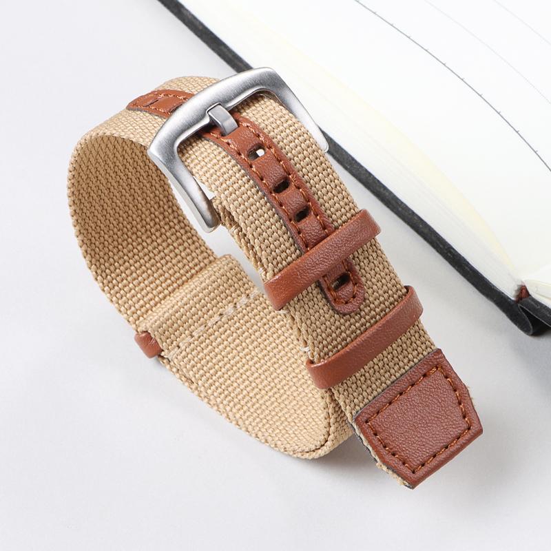 20mm 22mm Universelles Nylon-Uhrenarmband Armband für Sportuhren für Omega Armband für Rolex für Tudor für Hamilton für Seiko