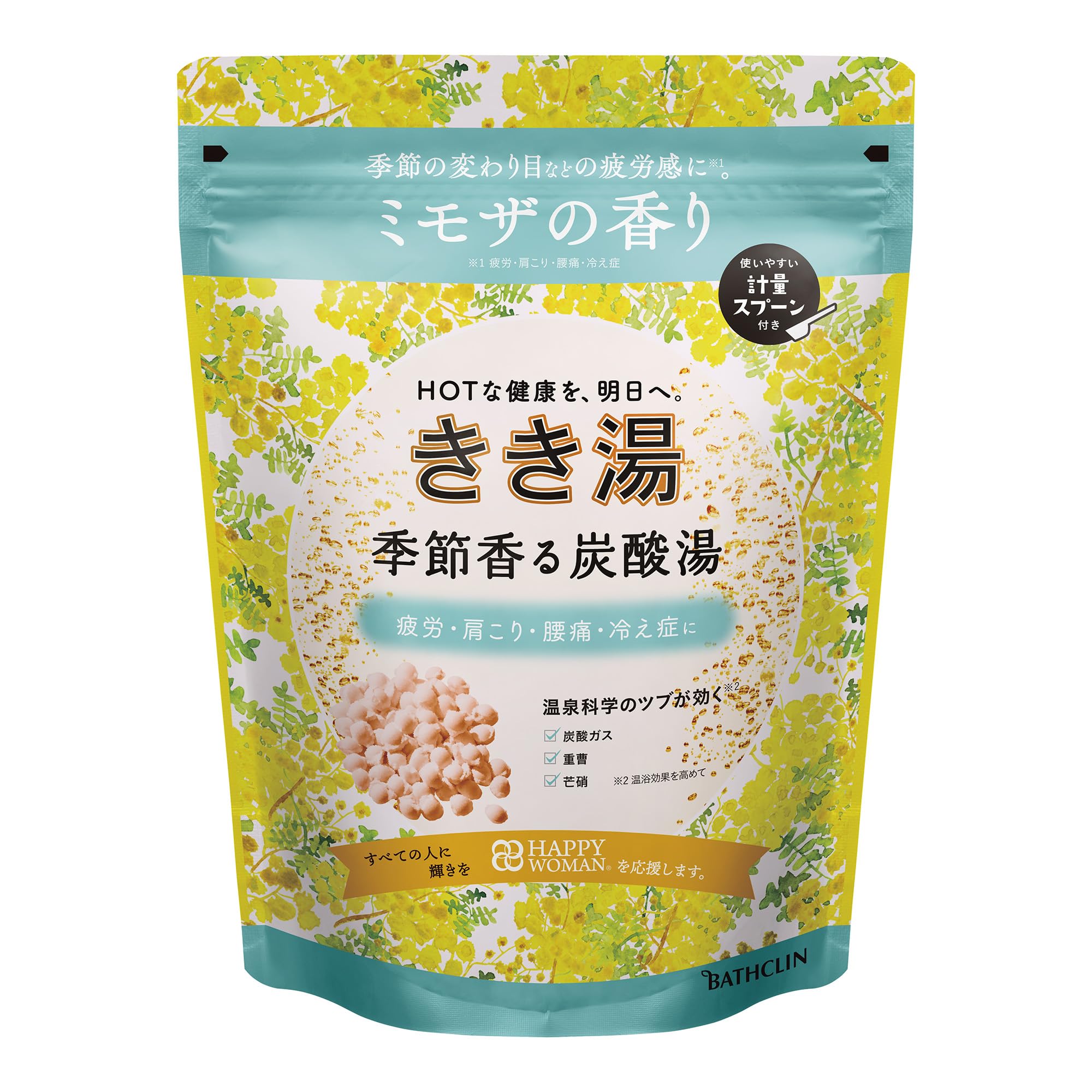 

Kikiyu Seasonal Carbonated Mimosa 360g 12 Bathclin Bath, Scent, (approximately servings), [Quasi-drug]